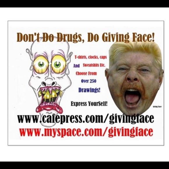 www.cafepress.com/givingface are my t-shirts. Over 250 different artwork. - Picture 2 of 2